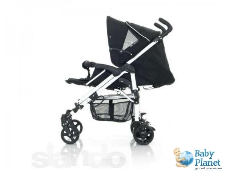 Прогулочная коляска ABC Design Primo White-Black 41025/210 (белая с черным)