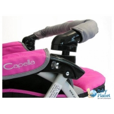 Прогулочная коляска Capella s801/2010+ (розовая), с конвертом