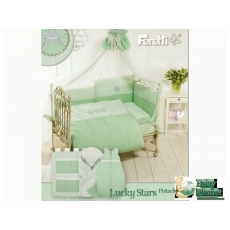 Постельный комплект Feretti Lucky Star ПКФ6 (зеленый), 6 эл.