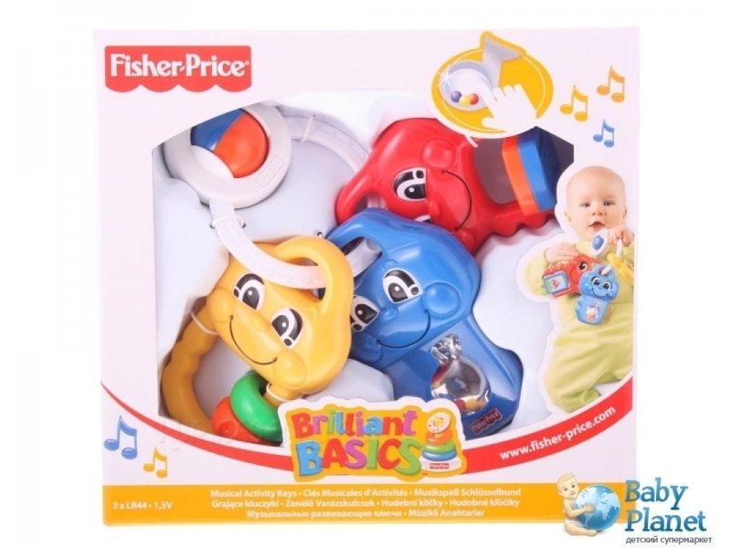 Развивающая игрушка Fisher-Price "Музыкальные ключи" (74123)