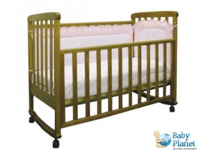 Кроватка-маятник Верес "Соня" ЛД12 (бук)