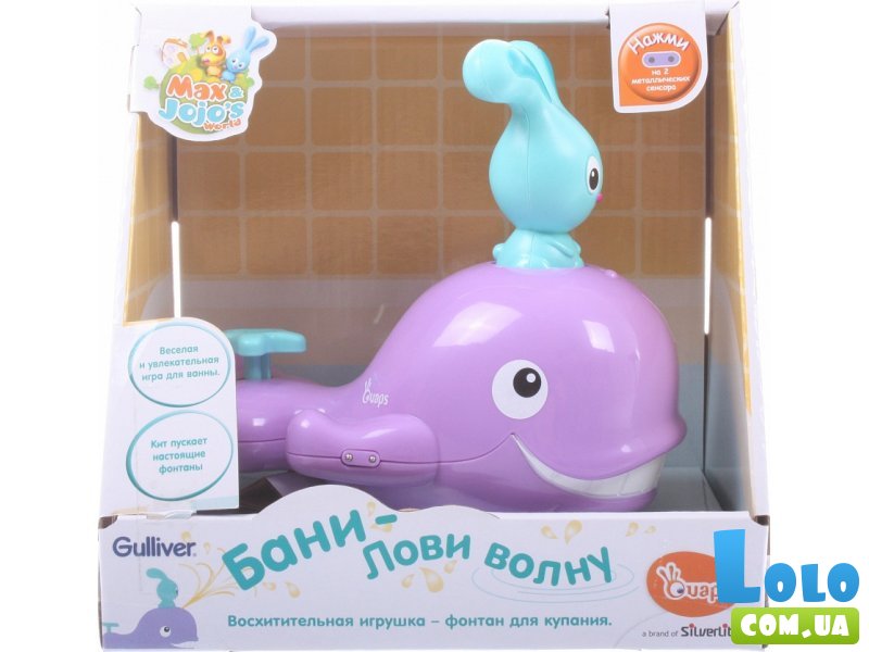 Интерактивная игрушка Ouaps "Бани Лови волну" (61106), рус