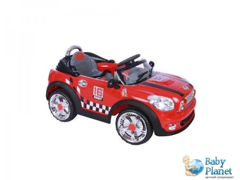 Электромобиль X-Rider Mini Cooper M-189R (красный)