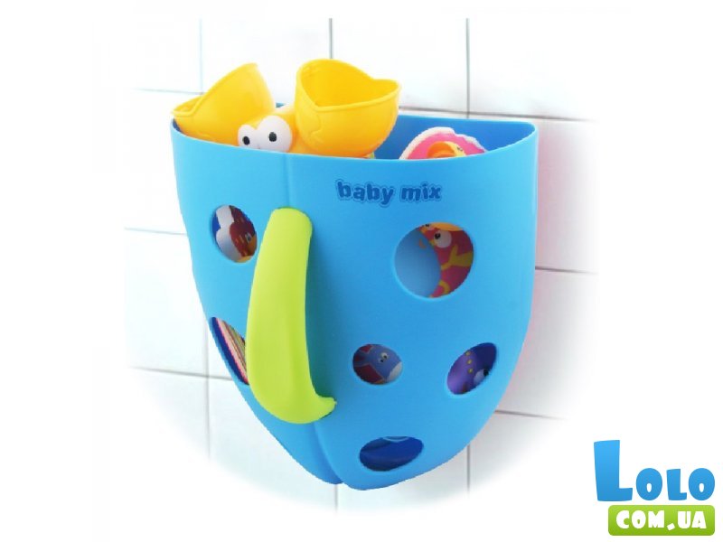 Корзина для игрушек в ванной, Baby Mix (в ассортименте)