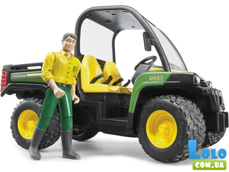 Мини-вездеход John Deere Gator XUV 855D, Bruder