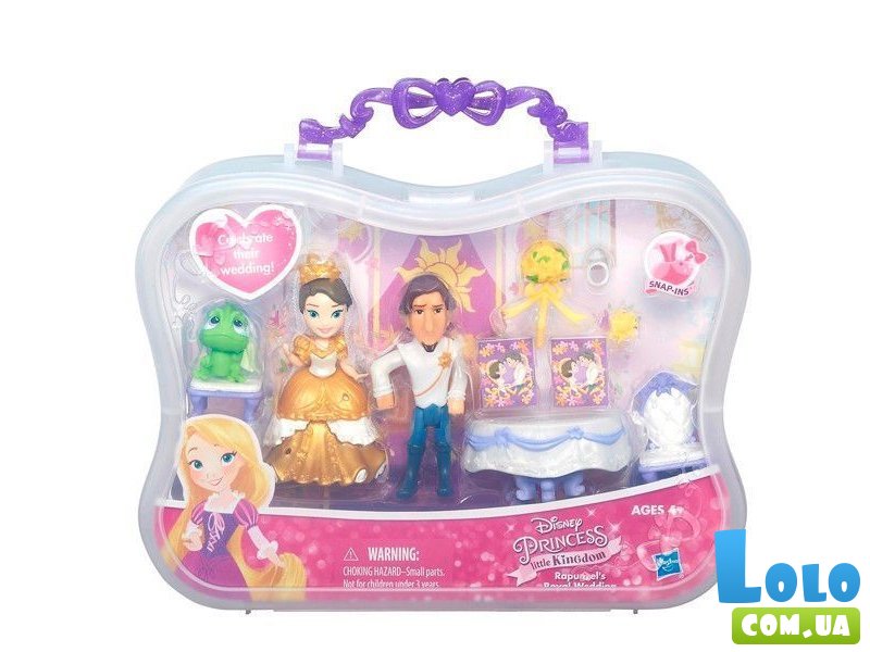 Игровой набор Hasbro Disney Princess "Рапунцель и сцена из фильма" (B5343)