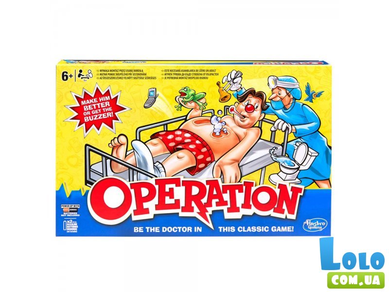 Настольная игра Hasbro "Операция" (B2176)