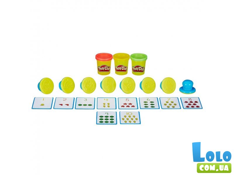 Набор для творчества Play-Doh "Цифры и числа" (B3406)