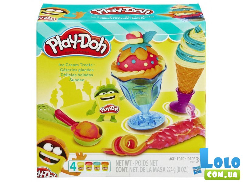 Мини-набор для творчества Play-Doh "Инструменты мороженщика" (B1857)