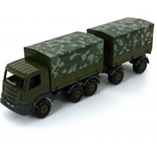 Тентовый грузовик с прицепом Polesie "Престиж" (49155)