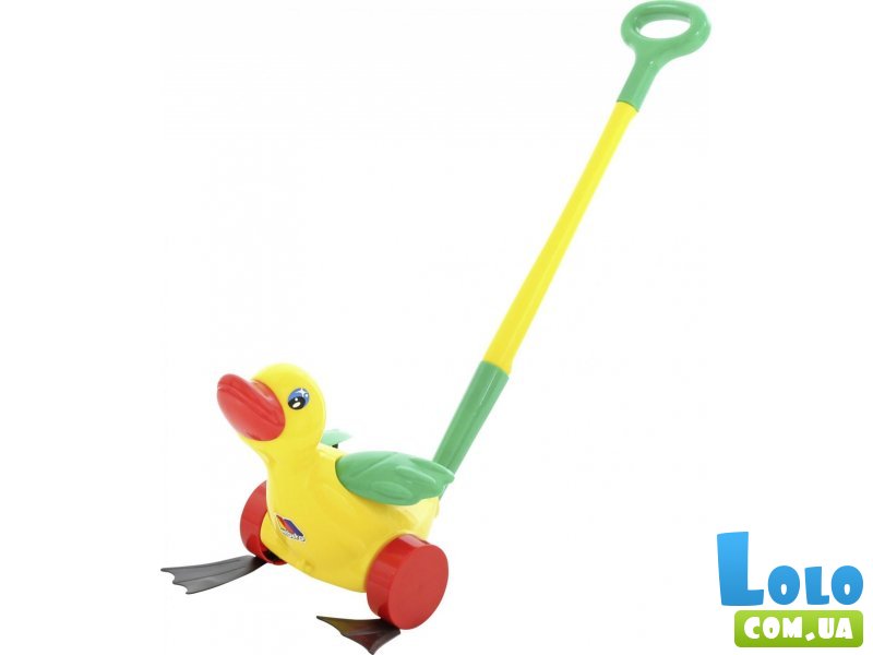 Каталка Polesie "Утенок с ручкой" (7925)