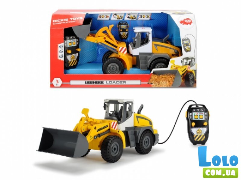 Погрузчик Dickie Toys "Либхер" (3728001)
