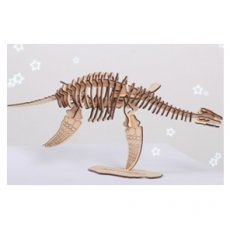 Деревянный 3D пазл-конструктор MCG Плезиозавр (88843288), 53 дет.