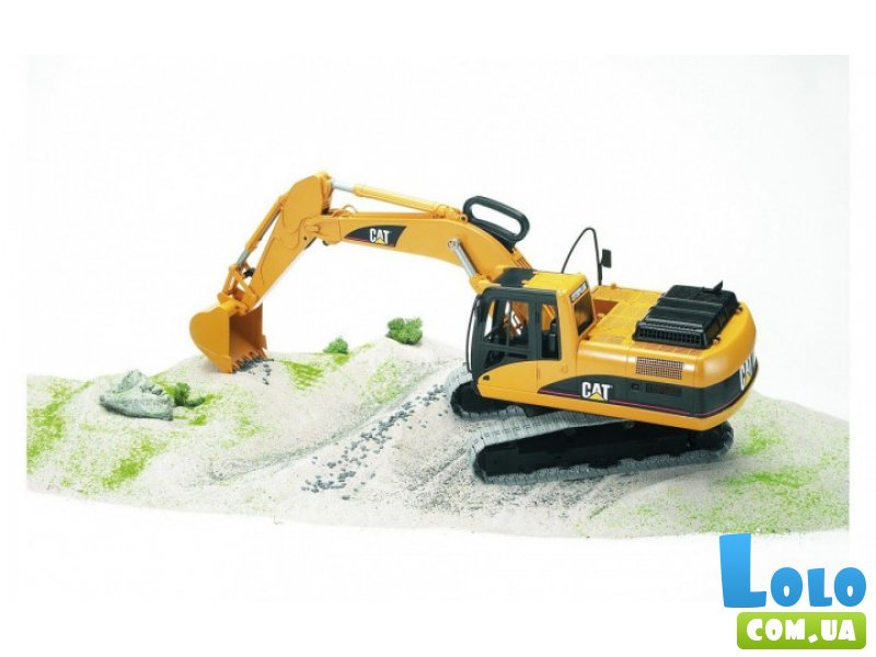 Экскаватор гусеничный Bruder Cat (02438), в масштабе 1:16