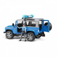 Джип Полиция Land Rover Defender с фигуркой, Bruder