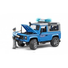 Джип Полиция Land Rover Defender с фигуркой, Bruder