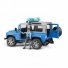 Джип Полиция Land Rover Defender с фигуркой, Bruder