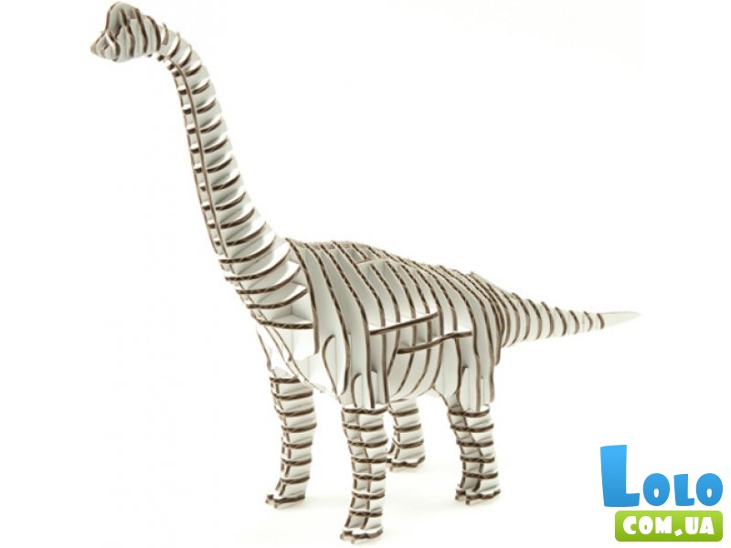 3D пазл из гофрокартона Kawada D-torso "Брахиозавр" (4580238619008)