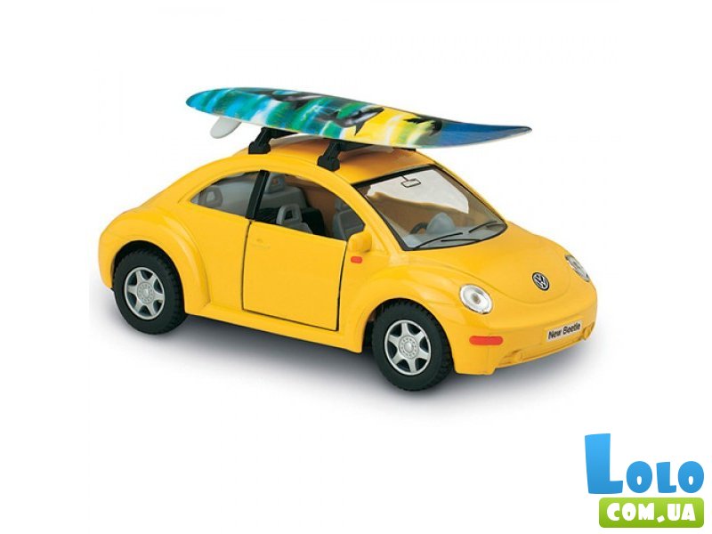Машина металлическая Volkswagen Beetle, Kinsmart (в ассортименте)