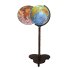 Глобус напольный лакированный с подсветкой "Физический/Политический" (с двойной картой), 32 см