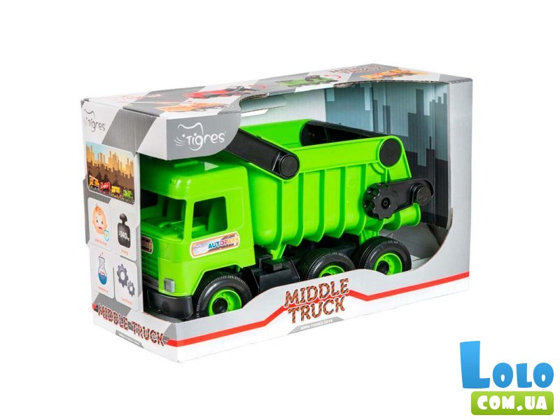 Самосвал Middle Truck (зеленый)