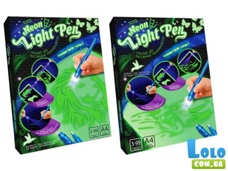 Набор для творчества Neon Light Pen, Danko Toys