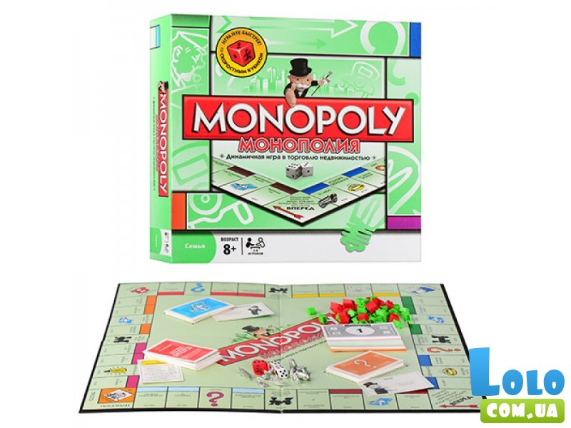 Настольная игра Монополия, Joy Toy
