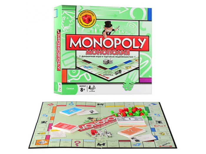 Настольная игра Joy Toy "Монополия" (JT 6123) Joy Toy - купити в Україні