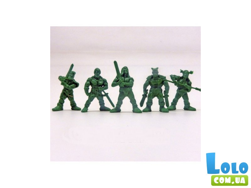 Набор фигурок воинов "Дивизион Шервуд" Технолог 329*F цвет зеленый