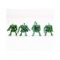 Набор фигурок воинов "Бригада Гулрог" Технолог 312*F цвет зеленый