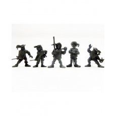 Набор фигурок воинов "Рота Версаль" Технолог 398*F цвет серый