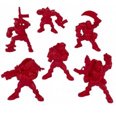 Набор фигурок воинов "Легион Тайфун" Технолог 664*F цвет красный