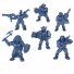Набор фигурок воинов "Корпус Торнадо" Технолог 640*F цвет синий металлик