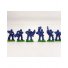 Набор фигурок воинов "Тяжелая роботизированная пехота" Технолог 480*F цвет синий