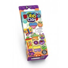 Шариковый пластилин для лепки Bubble Clay, Danko Toys, 6 цветов