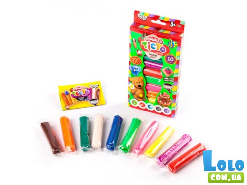 Тесто для лепки Master Do, Danko Toys, 10 цветов