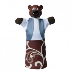 Кукла – рукавичка Медведь для домашнего кукольного театра, ЧудиСам