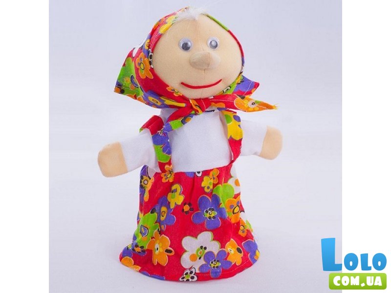 Кукла-рукавичка "Баба" для домашнего кукольного театра, Копиця