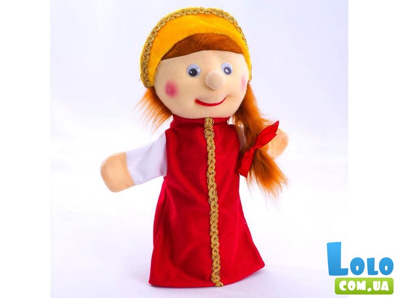 Кукла-рукавичка "Василиса" для домашнего кукольного театра, Копиця