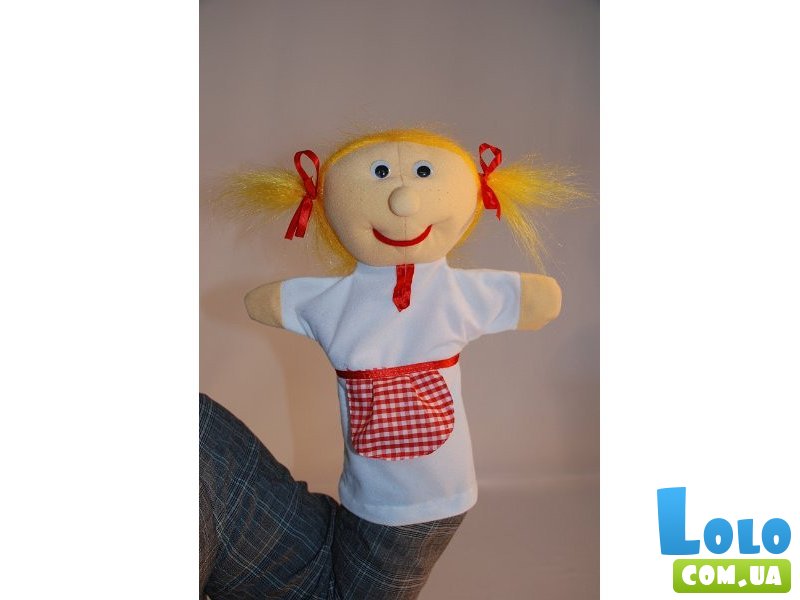 Кукла-рукавичка "Внучка" для домашнего кукольного театра, Копиця