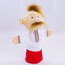 Кукла-рукавичка "Козачок" для домашнего кукольного театра, Копиця