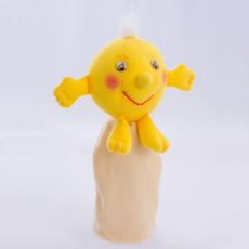 Кукла-рукавичка "Колобок" для домашнего кукольного театра, Копиця