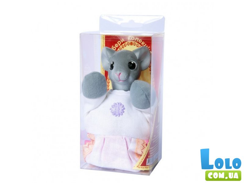 Кукла - рукавичка Мышка для домашнего кукольного театра, ЧудиСам