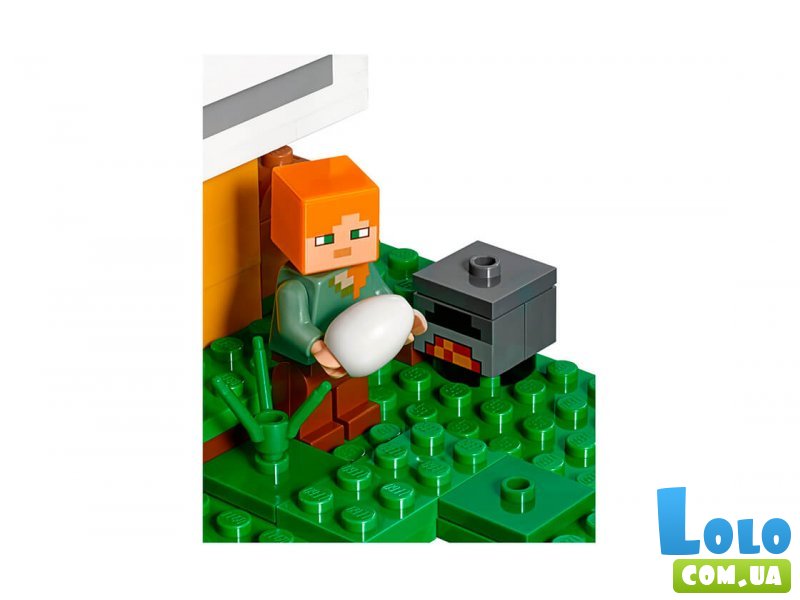 Конструктор Lego "Курятник", серия "Minecraft" (21140), 198 эл.