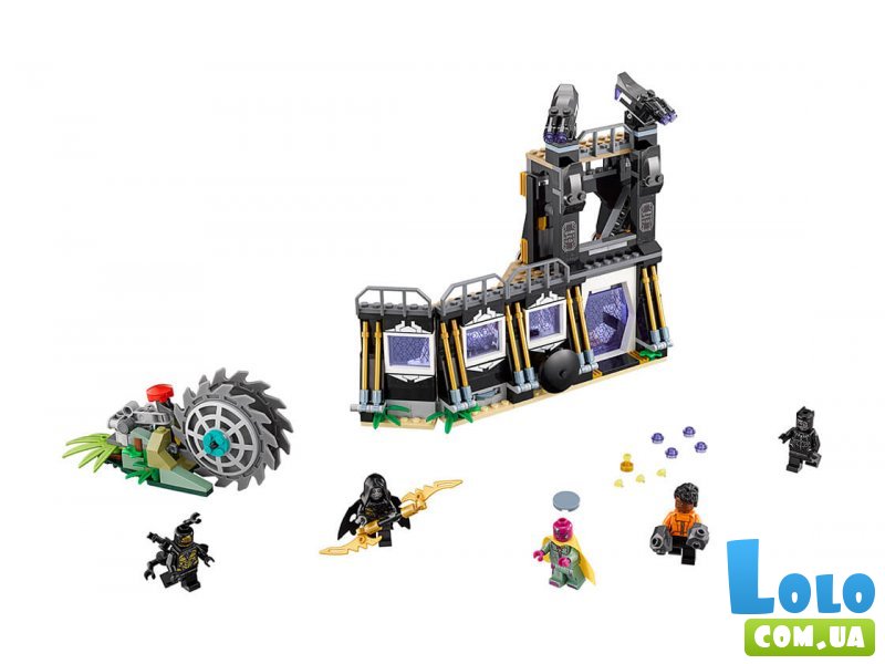 Конструктор Атака молотилки Корвуса Глэйва, серии Super Heroes, LEGO (76103), 416 дет.
