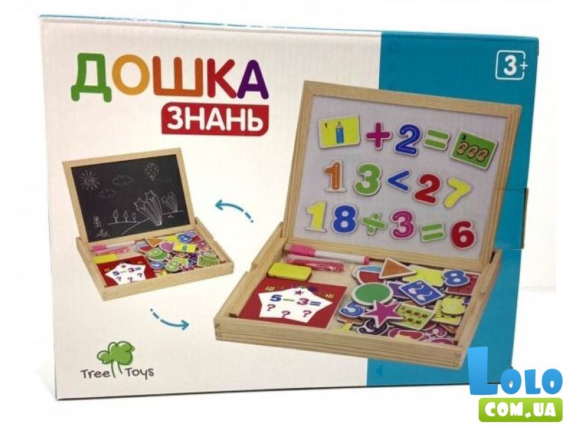 Доска двухсторонняя магнитная, Limo Toy