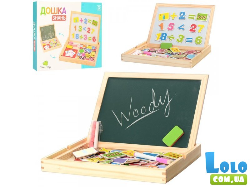 Доска двухсторонняя магнитная, Limo Toy