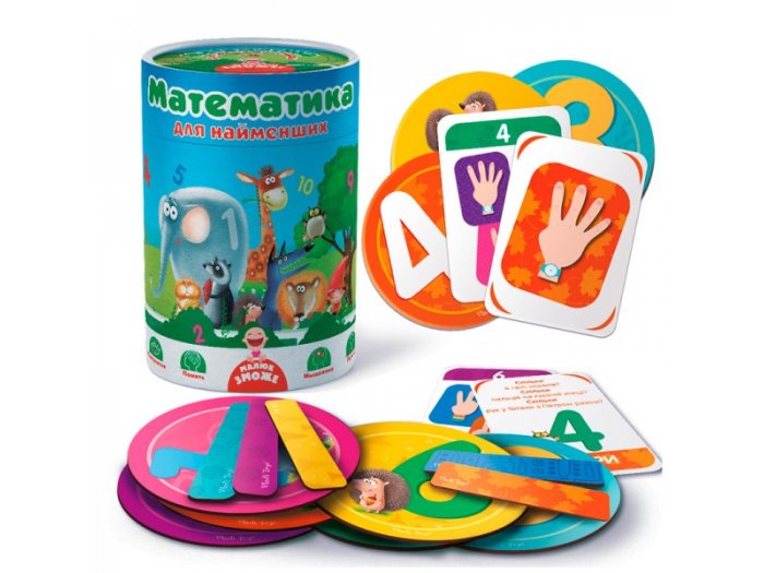 Игра в тубусе для самых маленьких Vladi Toys "Математика. Азбука" VT2911 (в ассортименте), укр.