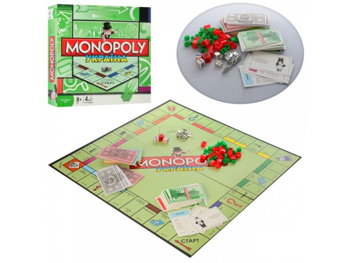 Настольная игра "Монополия" (6123 UA) Украина - купити в Україні