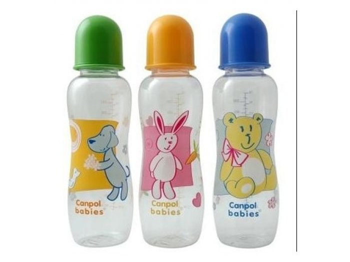 Бутылочка для кормления Canpol Babies 59/205 (в ассортименте), 330 мл Canpol Babies - купити в Україні